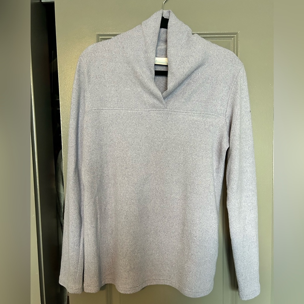 Columbia Shawl-neck Sweater